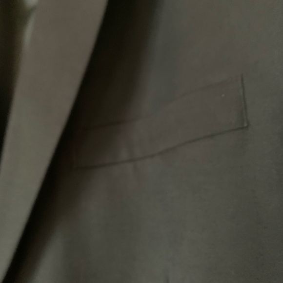 PBM Black Wool 2 Button Sport Coat Blazer, Size 42R - Picture 5 of 10